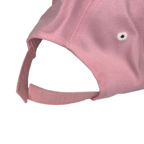 Patriots NFL Football Pink Logo Adjustable Baseball Cap Hat By City Hunter - Picture 4 of 7